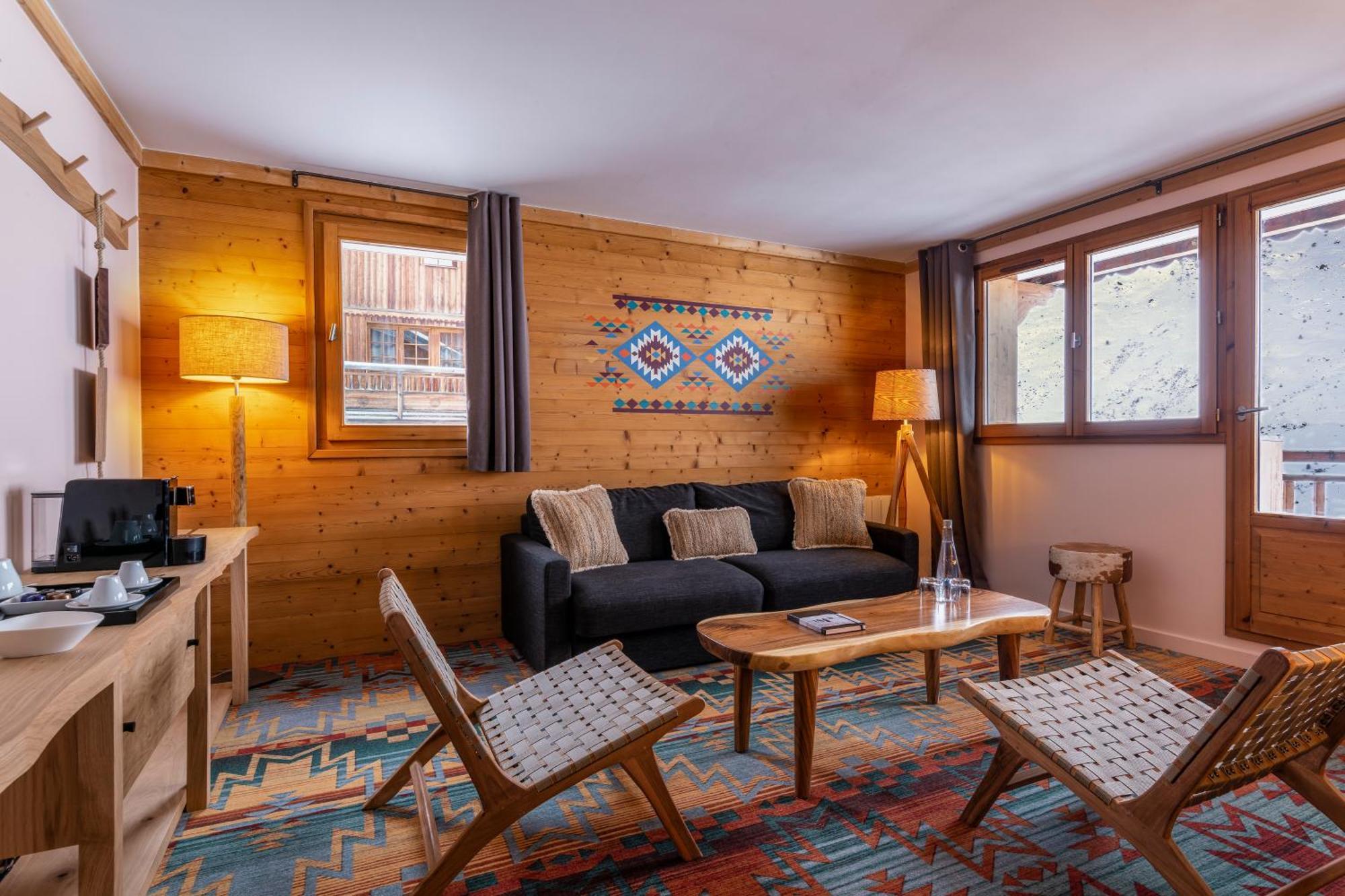 Chalet Hotel Kaya Saint-Martin-de-Belleville Dış mekan fotoğraf