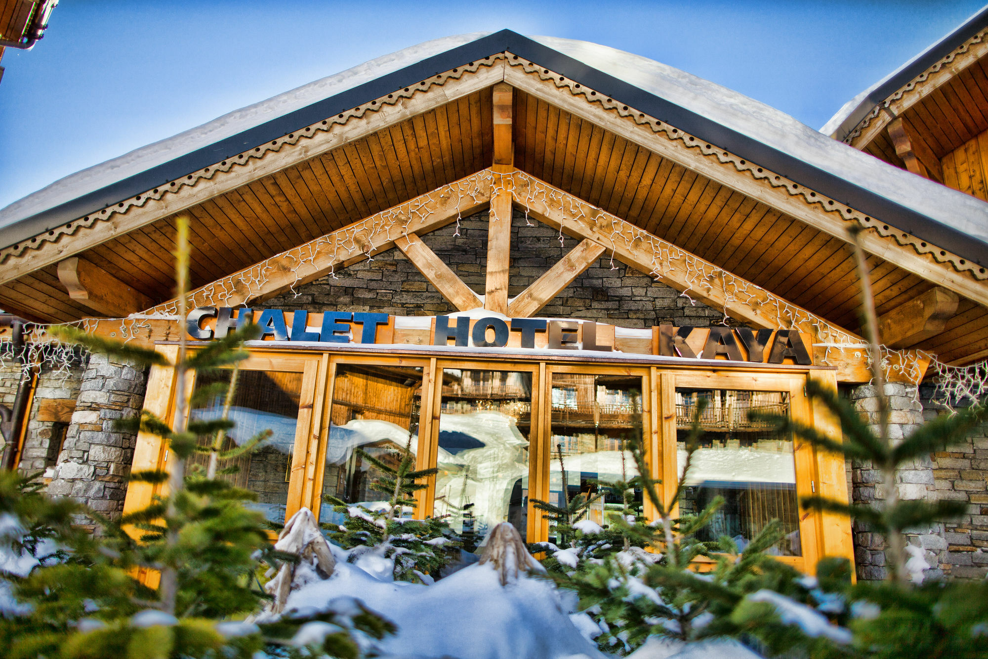 Chalet Hotel Kaya Saint-Martin-de-Belleville Dış mekan fotoğraf