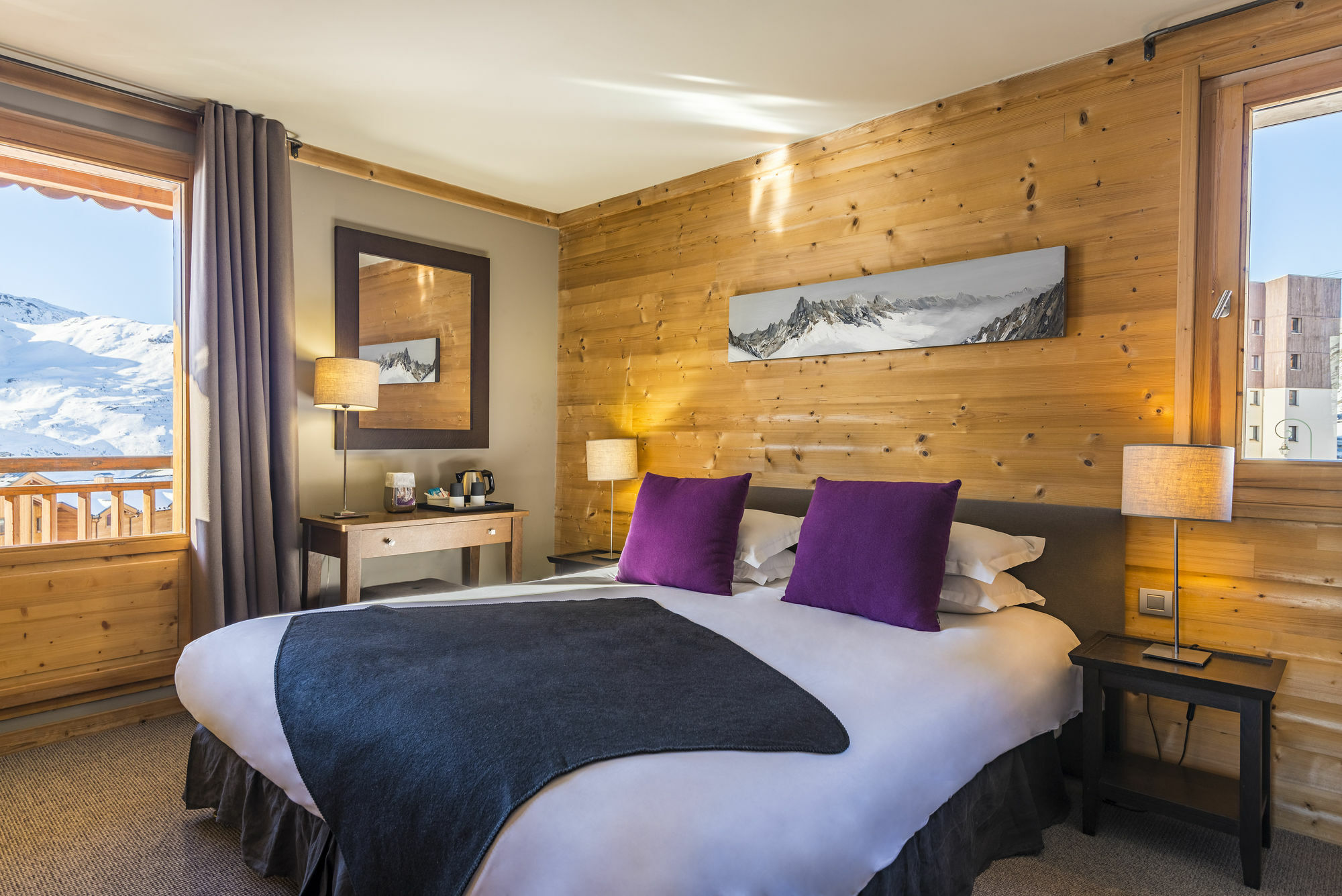 Chalet Hotel Kaya Saint-Martin-de-Belleville Dış mekan fotoğraf