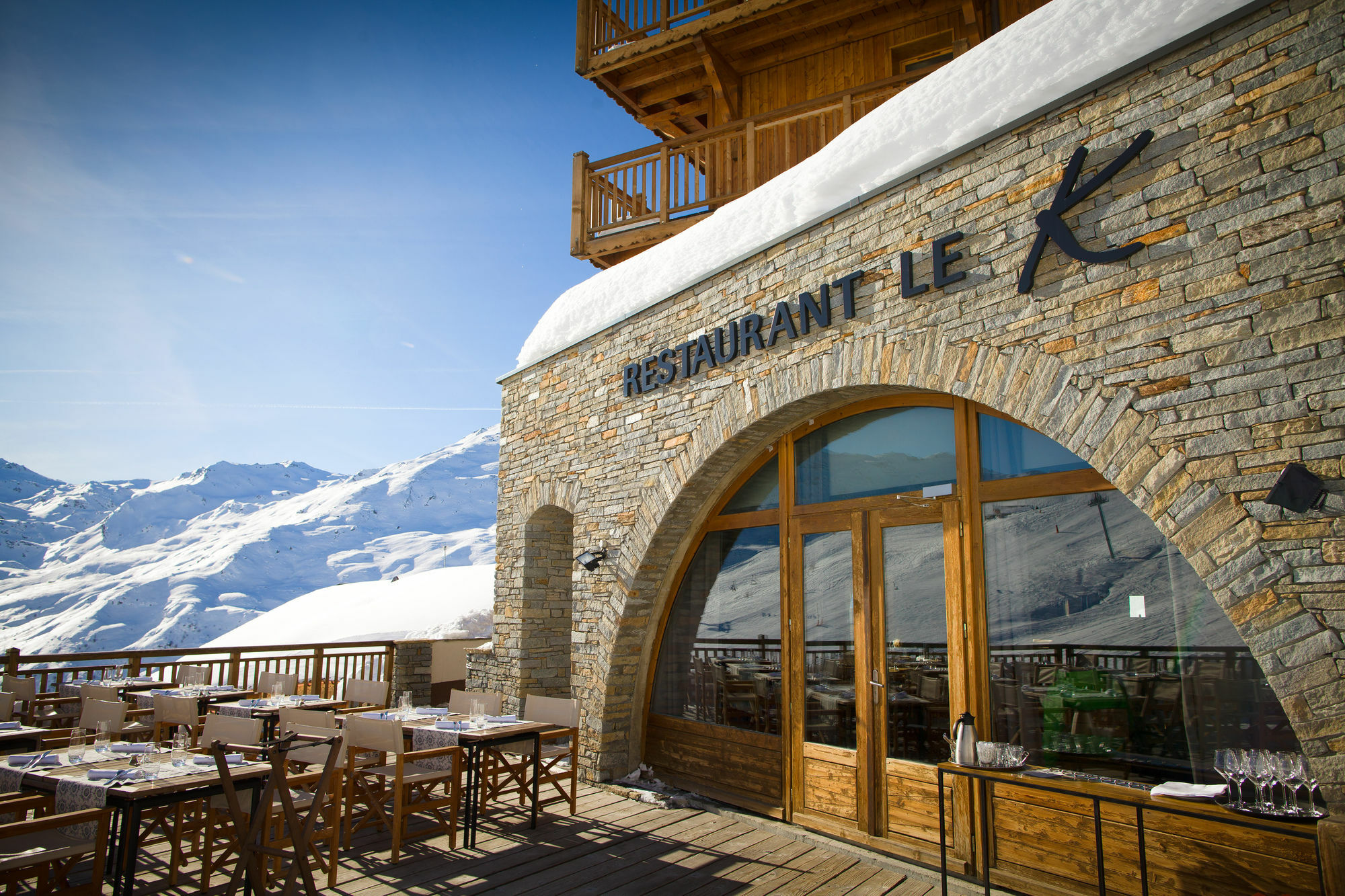 Chalet Hotel Kaya Saint-Martin-de-Belleville Dış mekan fotoğraf