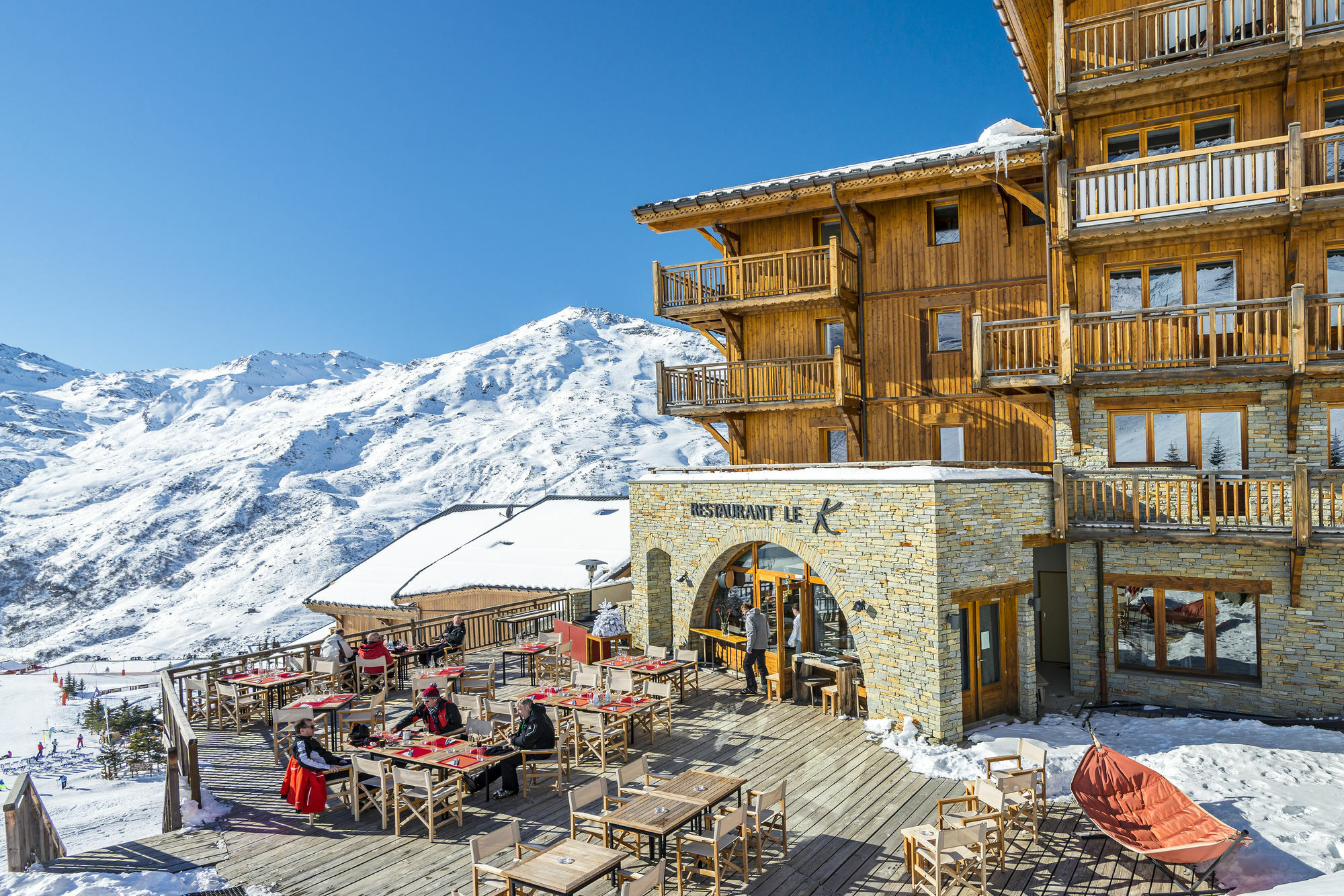Chalet Hotel Kaya Saint-Martin-de-Belleville Dış mekan fotoğraf